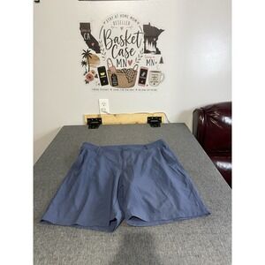 Columbia Mens Navy Blue Golf Outdoors Shorts Size 38